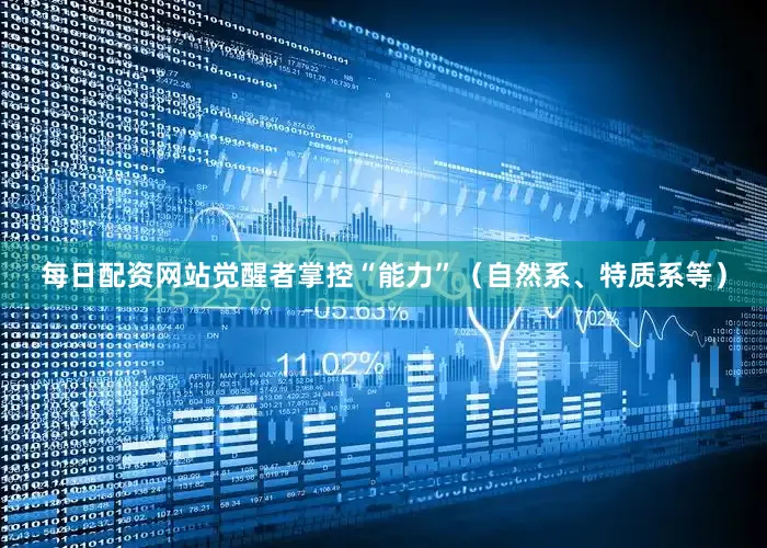 每日配资网站觉醒者掌控“能力”（自然系、特质系等）
